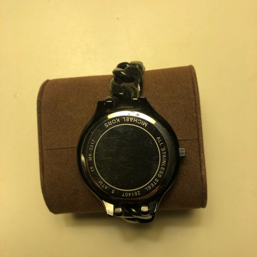 Michael Kors Black Runway Watch - Picture 3 of 4
